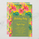 Search for exotic birthday invitations Tropical