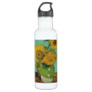 Search for vincent van gogh water bottles Sunflowers