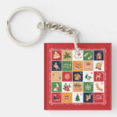 Search for advent key rings Christmas tree