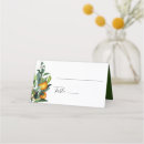 Search for orange place cards Citrus