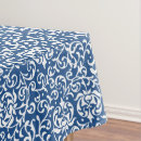 Search for blue white damask tablecloths Elegant