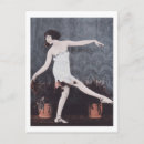 Search for vintage dancers postcards Woman