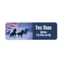 Search for wild horses return address labels Ranch