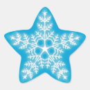 Search for turquoise snowflakes stickers Xmas
