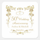 Search for 50th wedding stickers Heart