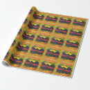 Search for hamburger wrapping paper Tomato