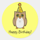 Search for birthday owl stickers Children