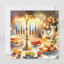 Search for happy hanukkah invitations Menorah