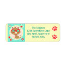 Search for hipster cat return address labels Cats