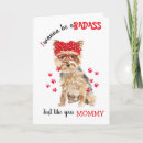 Search for yorkshire terrier mothers day cards For her