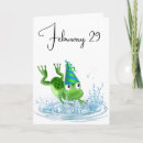 Search for leaping frog cards February 29