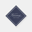 Search for retirement party napkins Formal