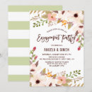 Search for bohemian engagement party invitations Rustic