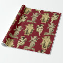 Search for angel wings wrapping paper Antique