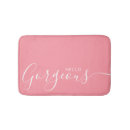 Search for gorgeous bath mats Girly