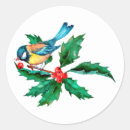 Search for bird on branch stickers Green