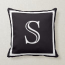 Search for dorm cushions Black and white