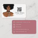 Search for hairdresser business cards Black