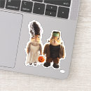 Search for bride of frankenstein stickers Trick or treat