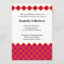 Search for arabesque wedding invitations Modern