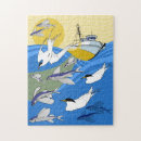 Search for sea birds puzzles Ocean