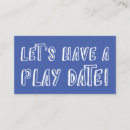 Search for play date business cards Mummy