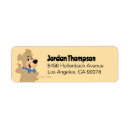 Search for animated return address labels Classic animation style