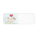 Search for dog valentine return address labels Pet