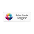 Search for poodles return address labels Doodle