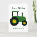 Search for tractor birthday cards 5th