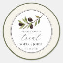 Search for olive leaves stickers Rustic
