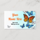 Search for monarch butterfly business cards Watercolor