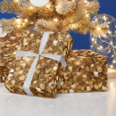 Search for glam wrapping paper Gold