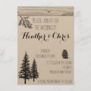 Search for pinecone wedding invitations Brown