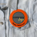 Search for happy holidays badges Orange