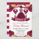 Search for burgundy sweet 16 invitations Roses