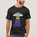 Search for aliens tshirts Gay