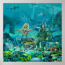 Search for sunken posters Mermaid