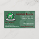 Search for kennel business cards Dog