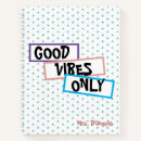 Search for good vibes notebooks Cute