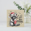 Search for cute animals christmas cards Santa