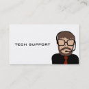 Search for tech support business cards Technical
