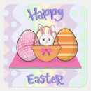 Search for pastel yellow stickers Easter bunny