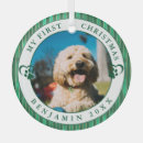 Search for pet photo christmas tree decorations Pet's first christmas
