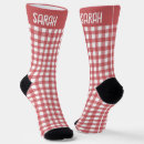 Search for red socks Rustic