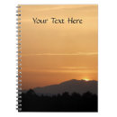 Search for sunrise sunset notebooks Mountain