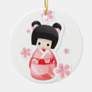 Search for geisha christmas tree decorations Asian