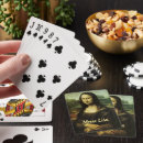 Search for renaissance playing cards Mona lisa