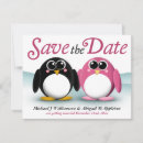 Search for penguin save the dates Cute