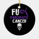 Search for purple ribbon christmas tree decorations Cancer